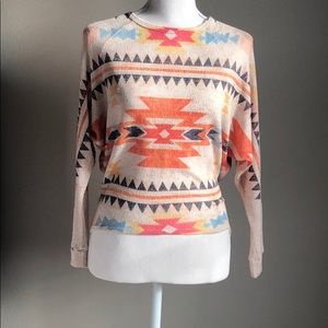 Spring Cleaning Price Drop! Tribal print sweater
